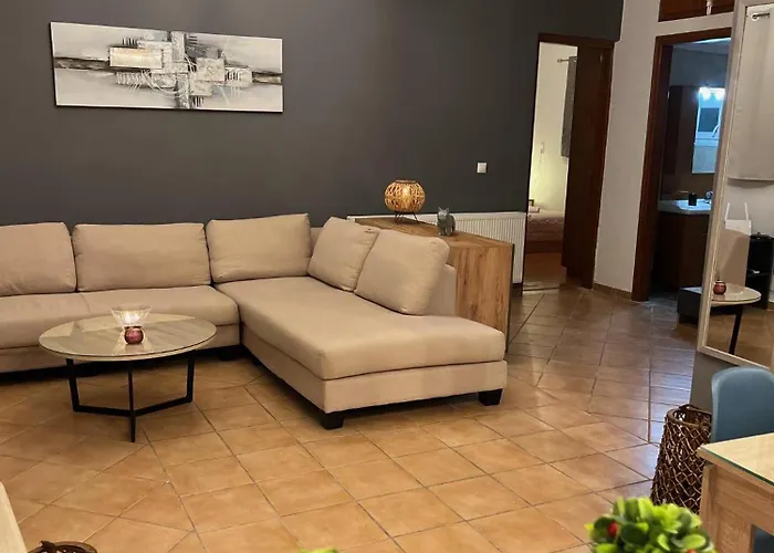 Olive Gem 2-bed Sleeps 4 With Fireplace * Spiliá